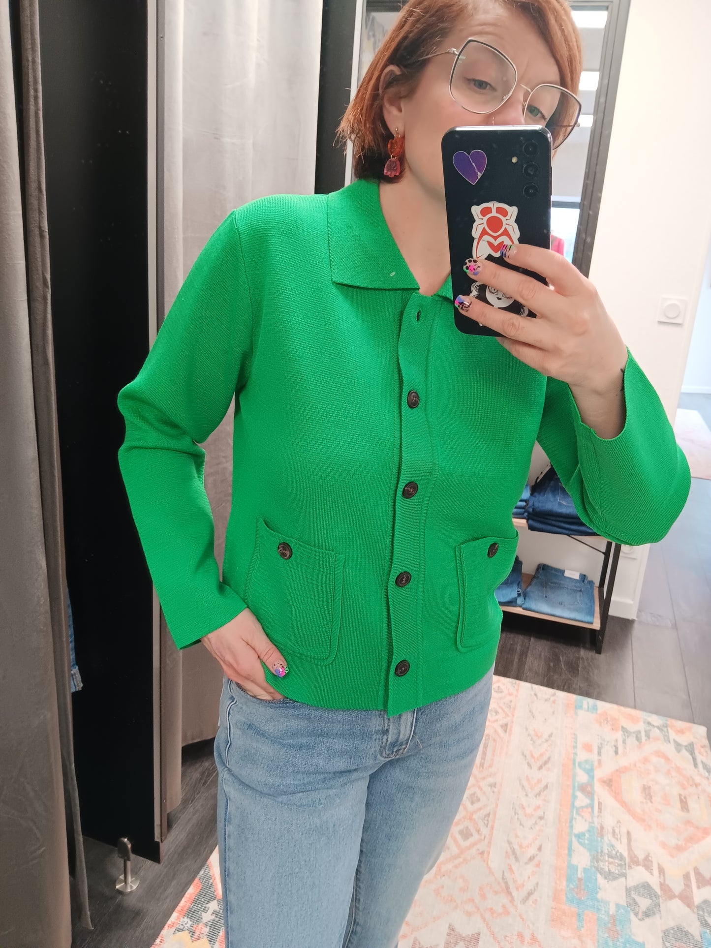 Cardigan GREEN - Basma