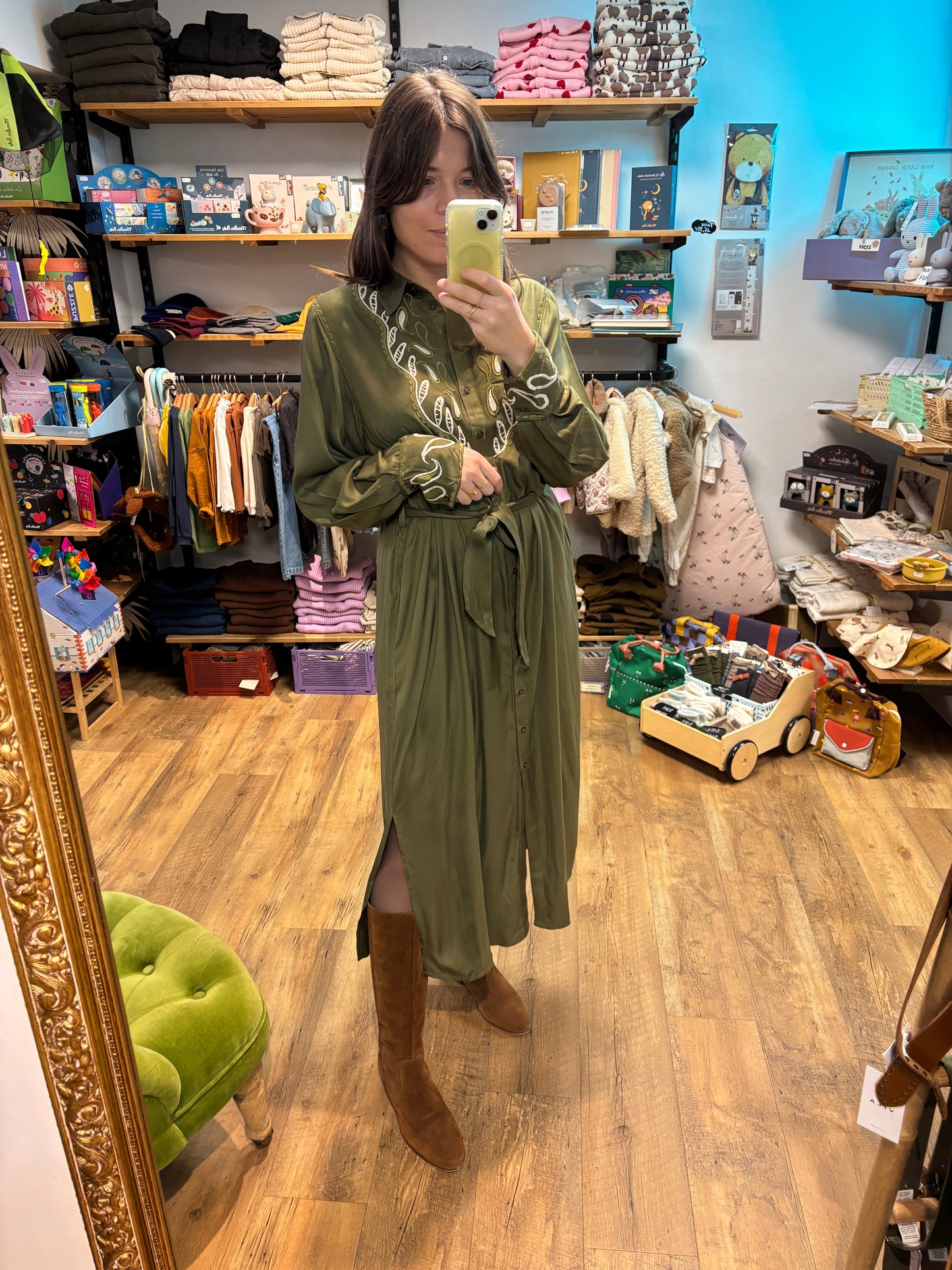 Robe OLIVE - Oriany