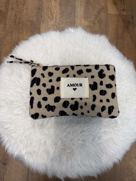 Pochette PANTHERE BEIGE AMOUR