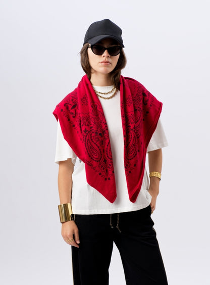 Foulard ADOREE RED LIPS - Elia