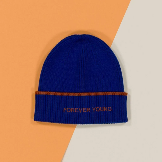 Bonnet Forever Young - BLEU COLBALT